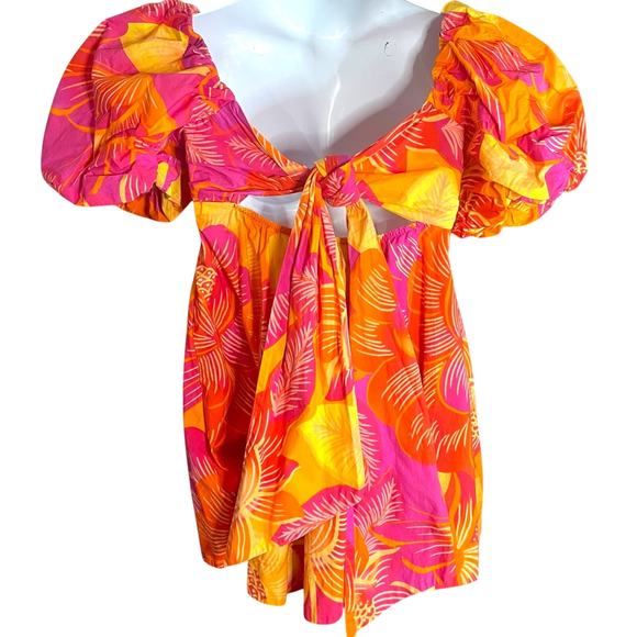 Farm Rio Summer Garden Ombré Mini Dress - Picture 2 of 4